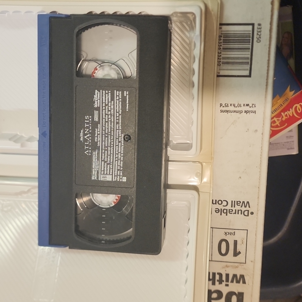 Atlantis The Lost Empire VHS